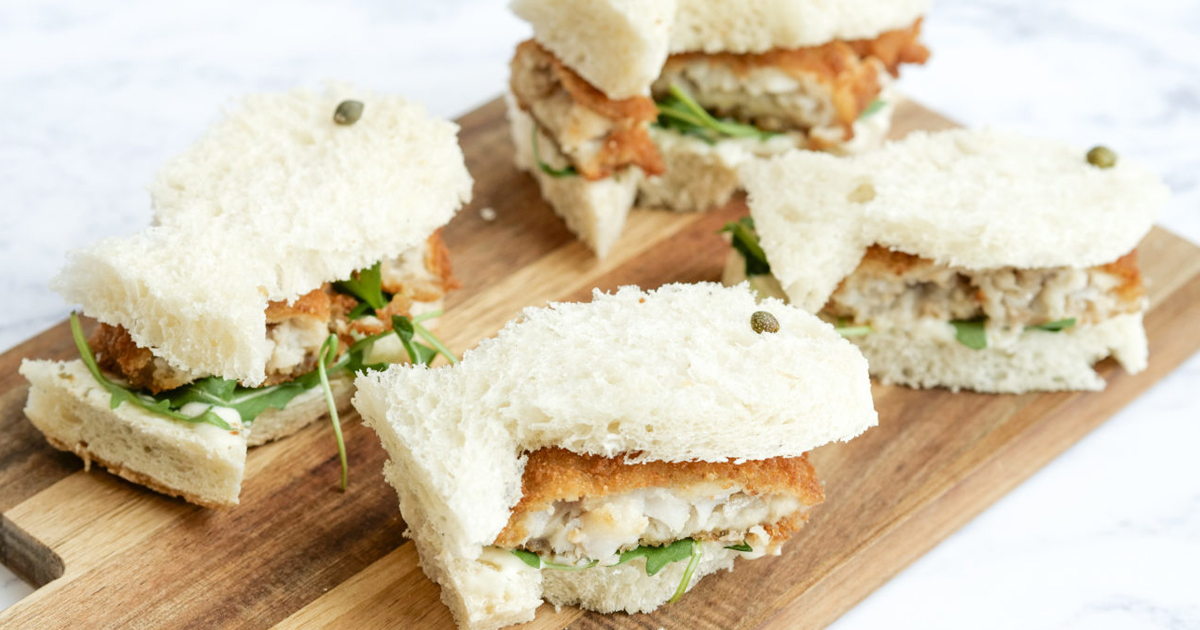 Junior Fish Finger Sandwiches