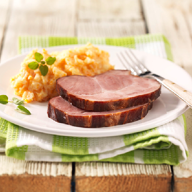 Kassler Roll Roast with Carrots and Potatoes