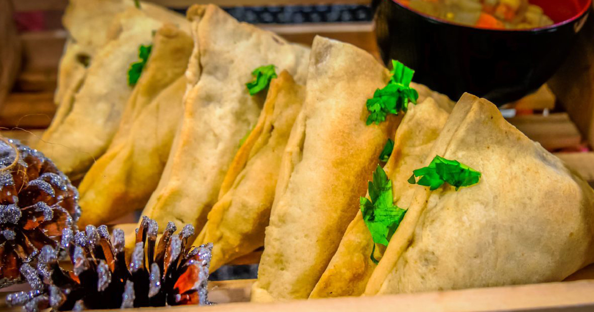 Left-Over Turkey Samosas