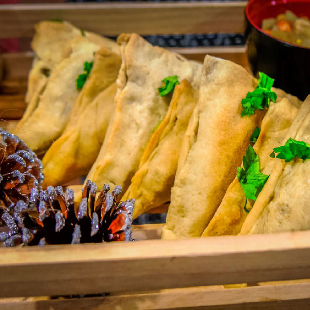 Left-Over Turkey Samosas