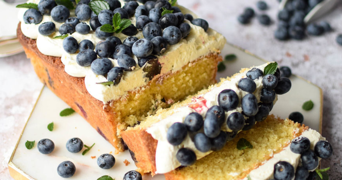 Lemon & Blueberry Cake