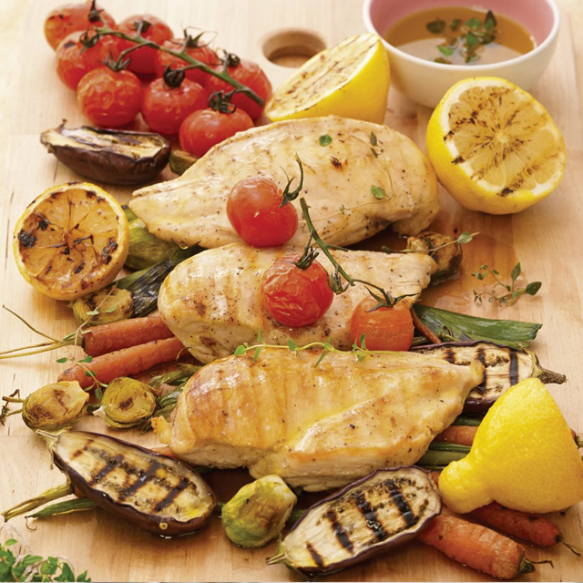 Marinated Tender Chicken Breast & Vegetables