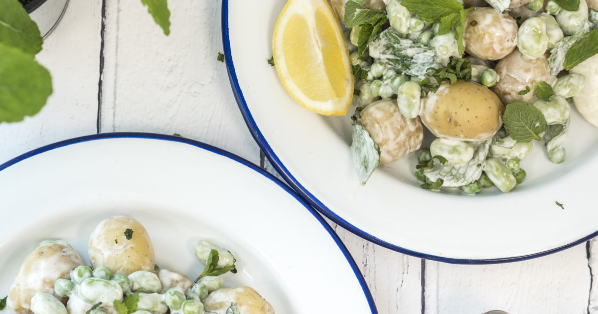 Potato, Mint, and Broad Bean Summer Salad