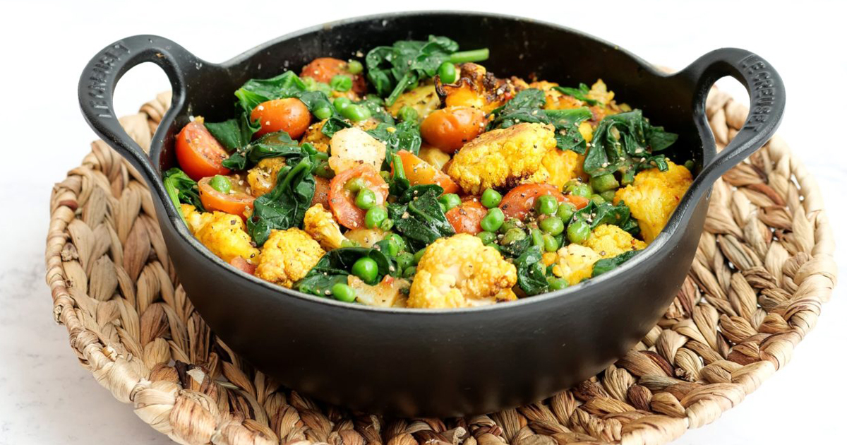 Roasted Cauliflower Curry