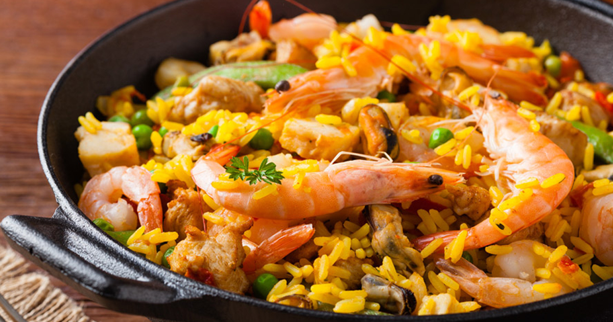 Seafood Paella