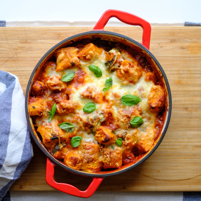Spinach and Tomato Gnocchi