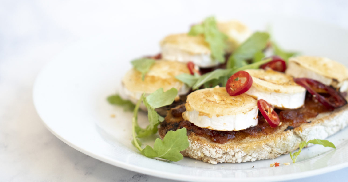 Toasted Sourdough & Goats Cheese