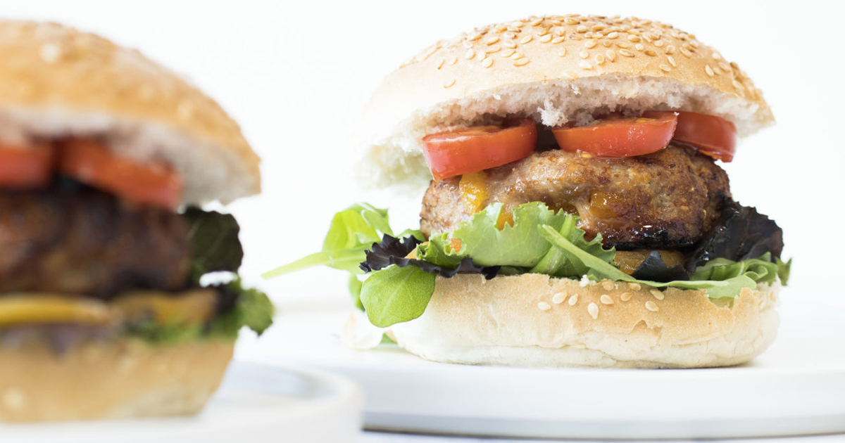 Turkey & Apricot Burgers