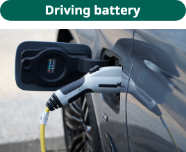 Driving battery