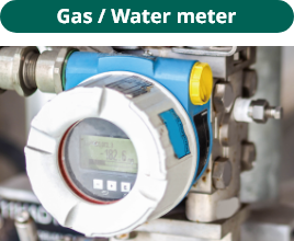 Gas/water meter