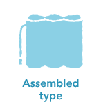 Assembled type