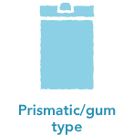 Prismatic/gum type