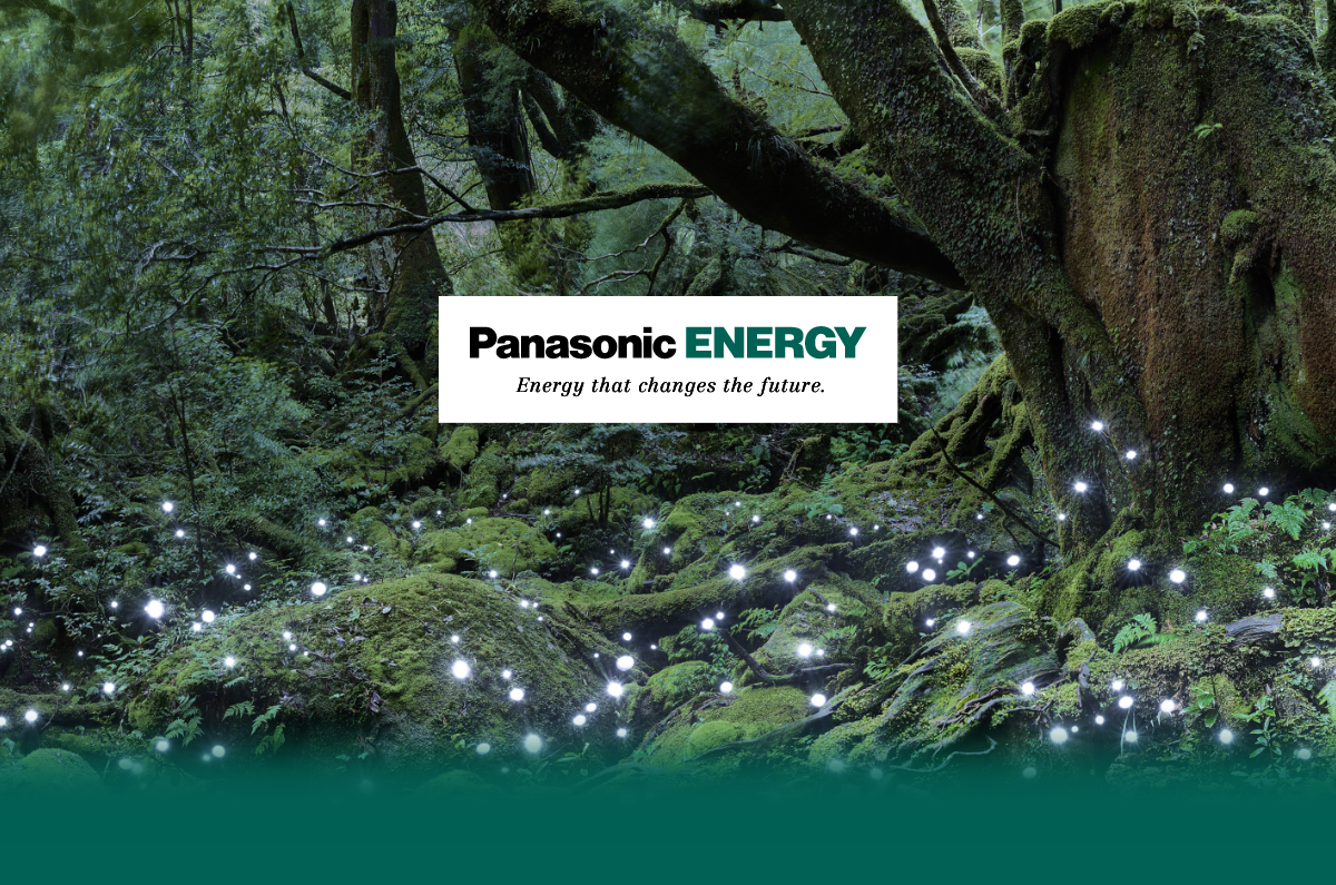 Panasonic energy Energy that changes the future.