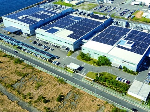 Photo of Panasonic Energy Nishikinohama Factory, highlighting the site’s role in advancing sustainable manufacturing and clean energy initiatives.