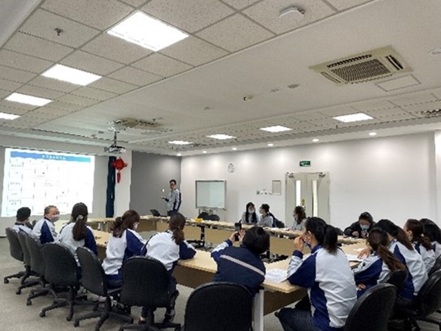 Scene showing environmental training provided to environmental management personnel in China, as part of efforts to strengthen local environmental governance and awareness.