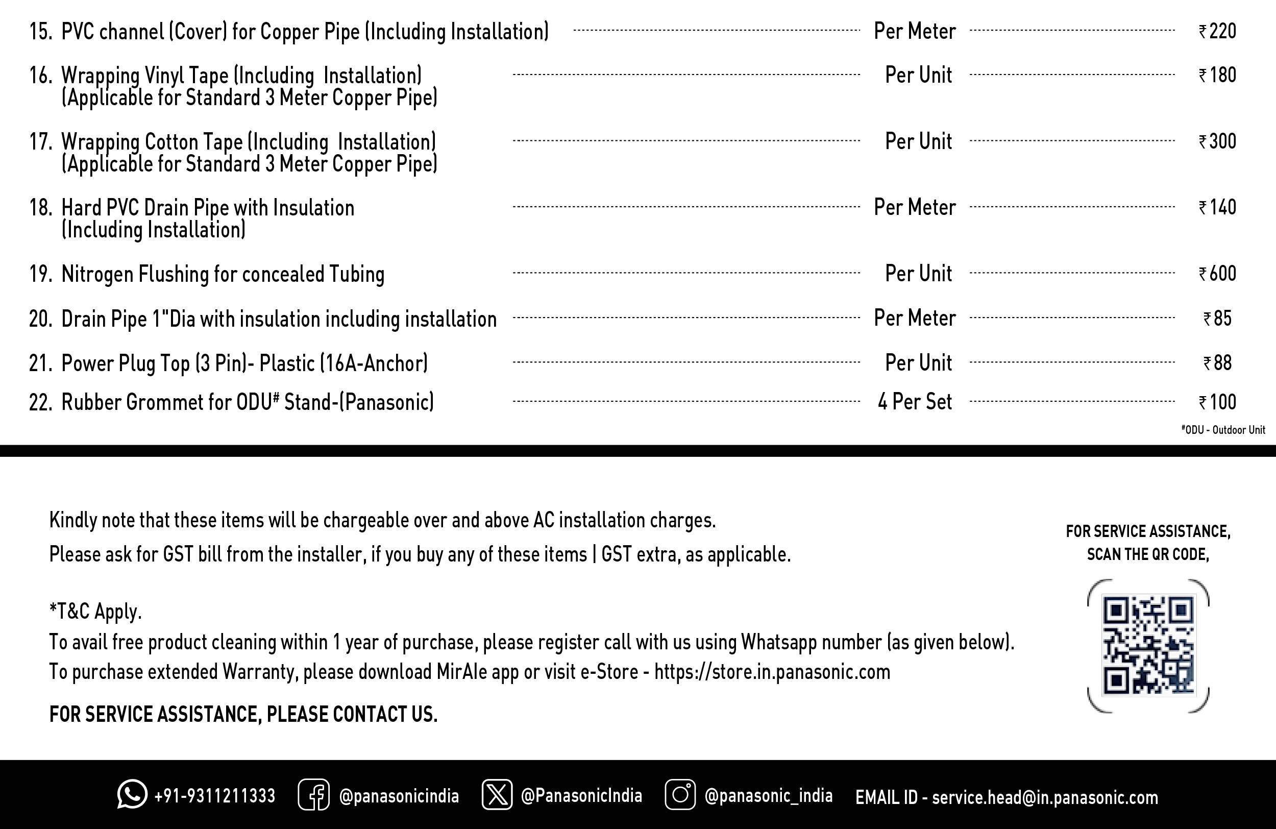 AC Installation Priority Support & Essentials