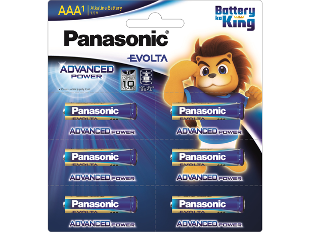 Photo of EVOLTA Premium Alkaline Batteries LR03EGDG 6pcs (AAA size)