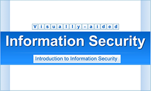 ビジュアルで学ぶ情報セキュリティ 情報セキュリティ入門 英語版 学習画面1