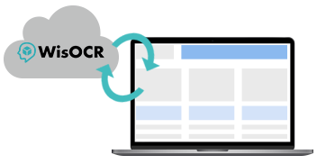 短期間で組み込み可能なAI-OCR イメージ