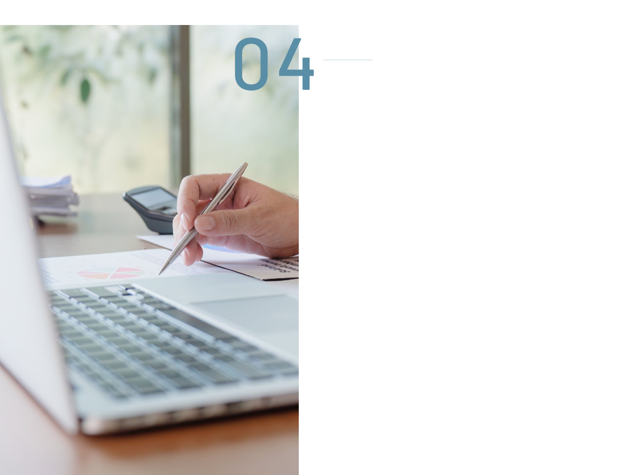 サービスと機能04　稼働状況レポートのご提供