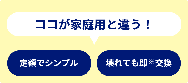 ココが家庭用と違う！