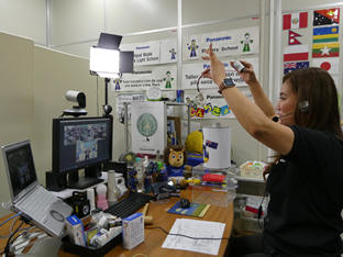 守口工場のスタジオの様子