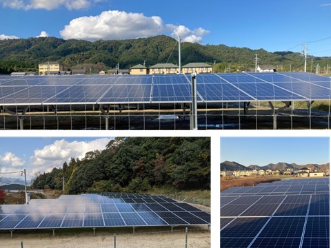 Photo of onshore wind power facilities installed under an off-site corporate PPA, demonstrating the use of renewable energy to support Panasonic’s carbon neutrality goals.
