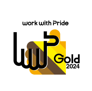 work with Prideのロゴマーク