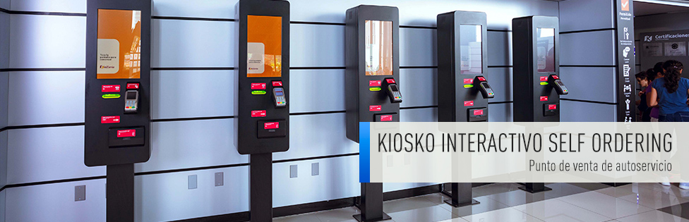 KIOSKO INTERACTIVO SELF ORDERING