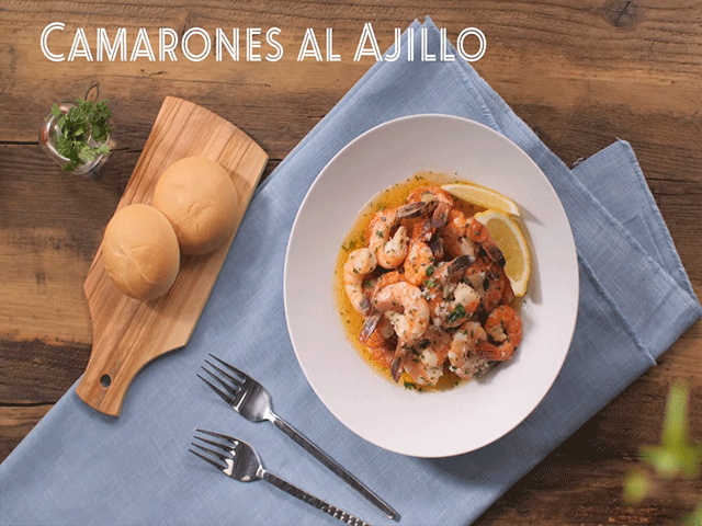 Camarones al Ajillo
