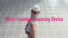 Limpiador facial con micro-espuma