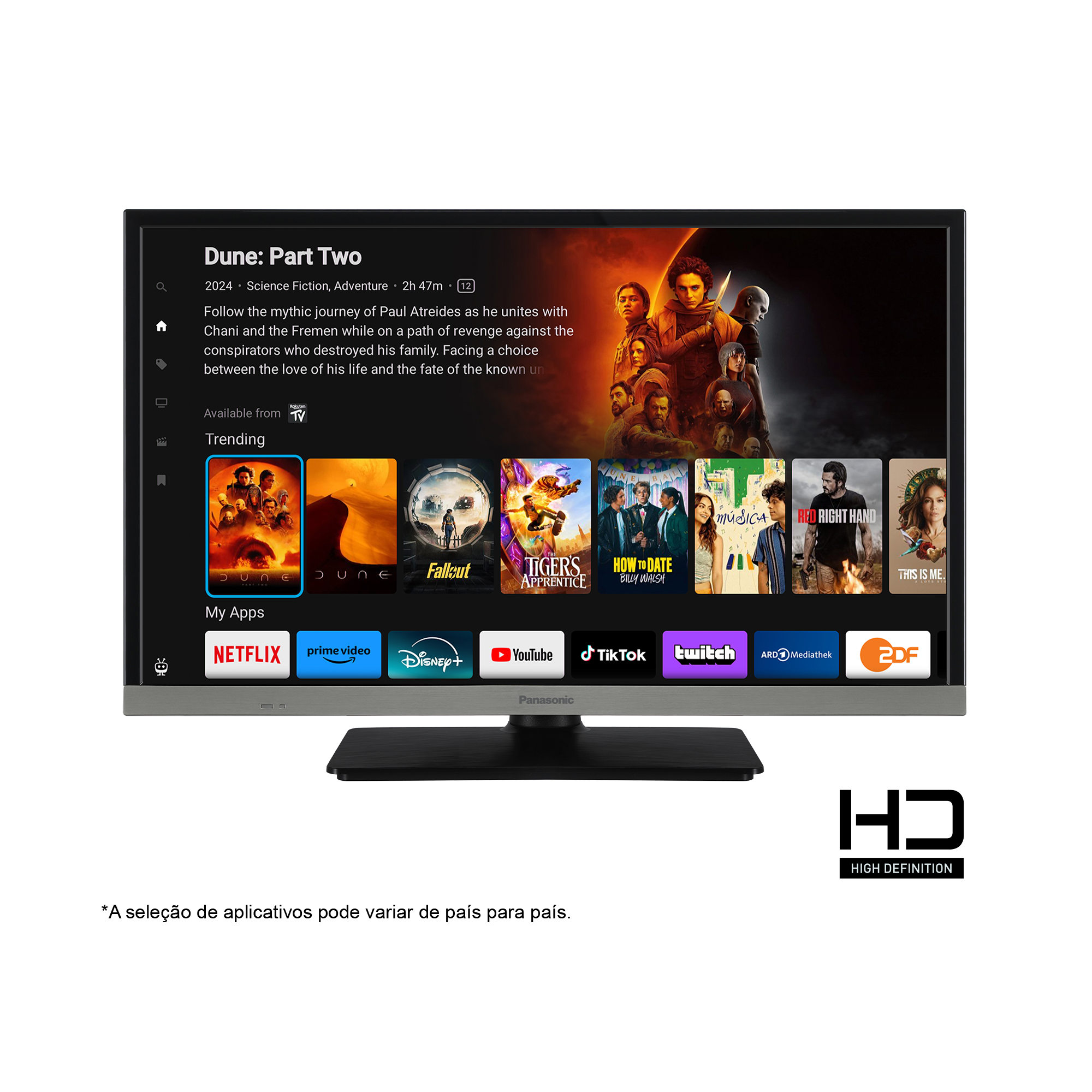 Foto de Smart TV HD S40 Powered by TiVo da Panasonic