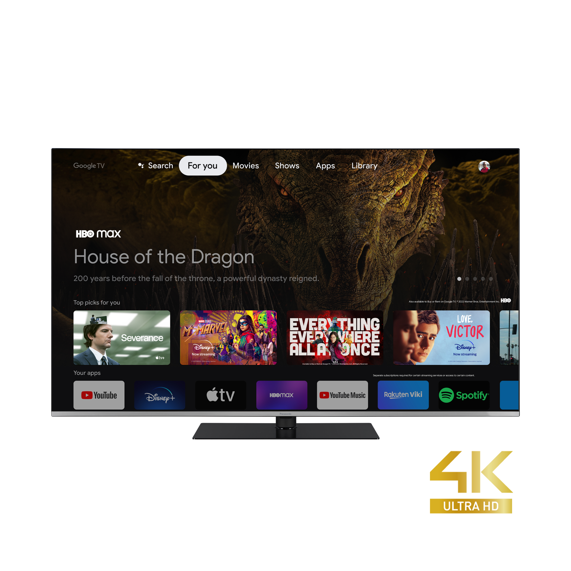 Foto de Google TV LED 4K Ultra HD Panasonic TX-65MX710E