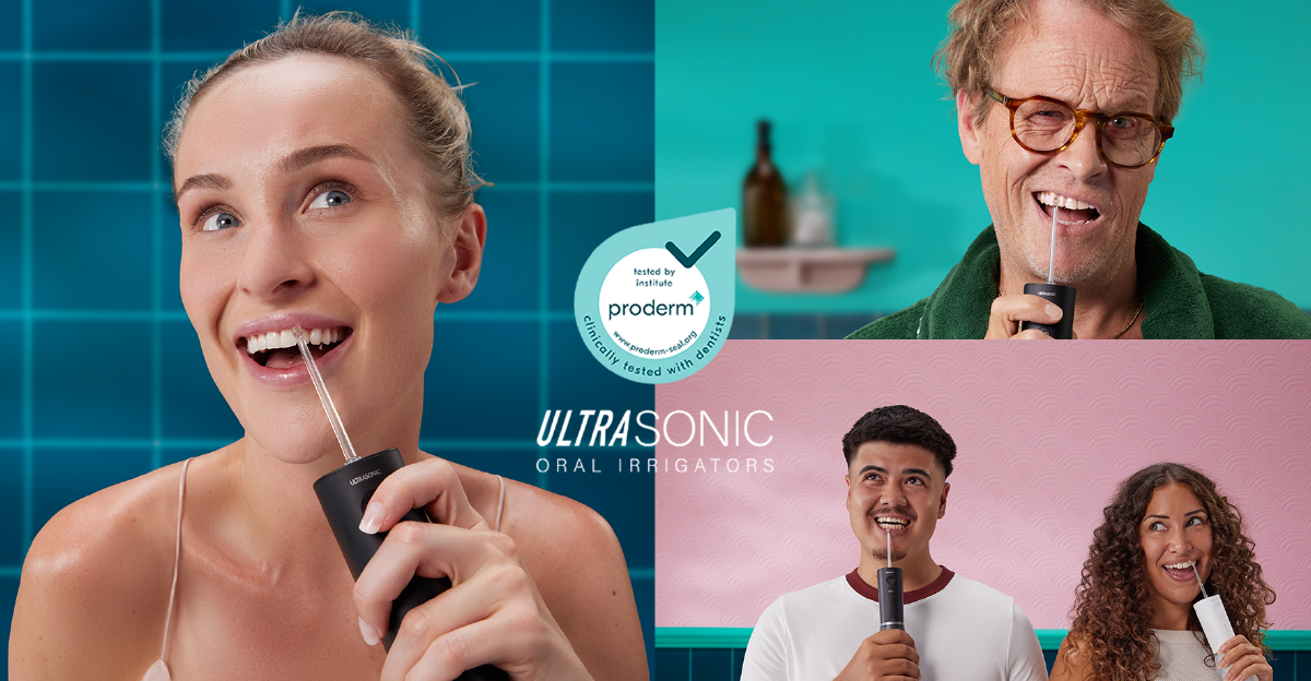 Curățare ULTRA-profundă – descoperă irigatoarele ultrasonice Panasonic