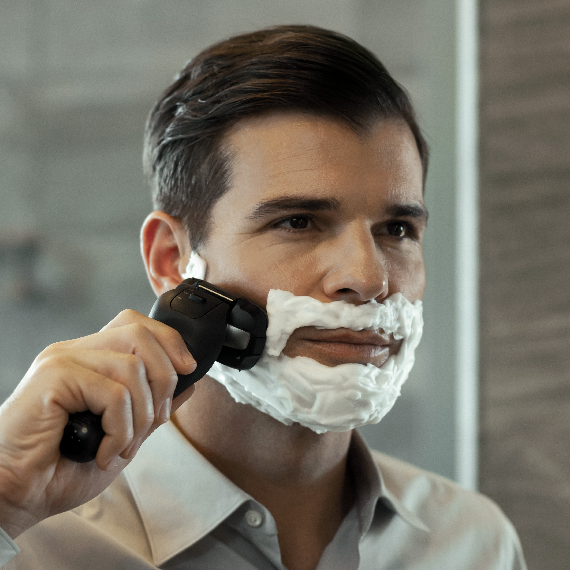 Для сухого и влажного бритья