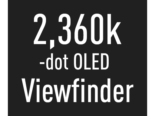 Iskalo s pogledom v živo OLED, enakovredno 2,36 mio. slikovnim pikam