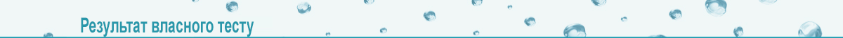 Результат власного тесту