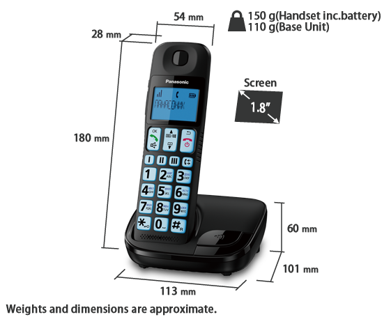 Фото Телефон KX-TGE110UC