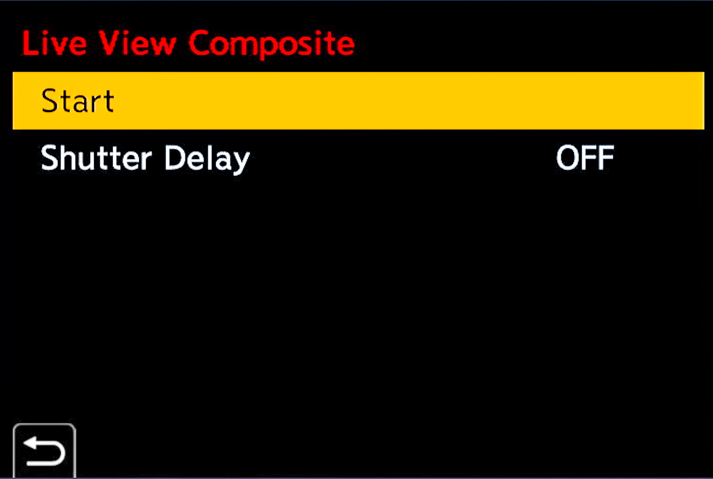 How To Use Live View Composite Mode