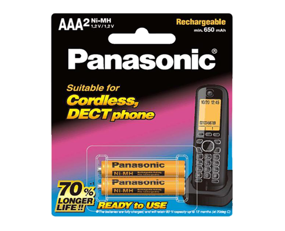 DECT Phone Rechargeable Batteries BK-4LDAW/2BT