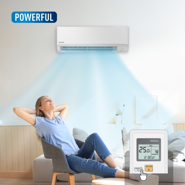 Instant Powerful Cooling with a Push of a Button