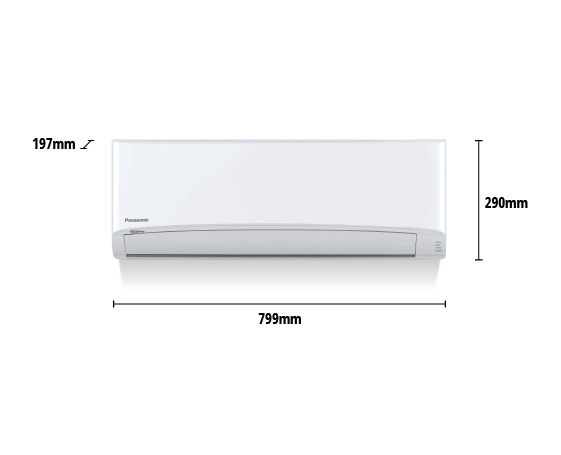 3.5kW AERO Series Cooling Only Inverter Air Conditioner CS/CU-U35TKR