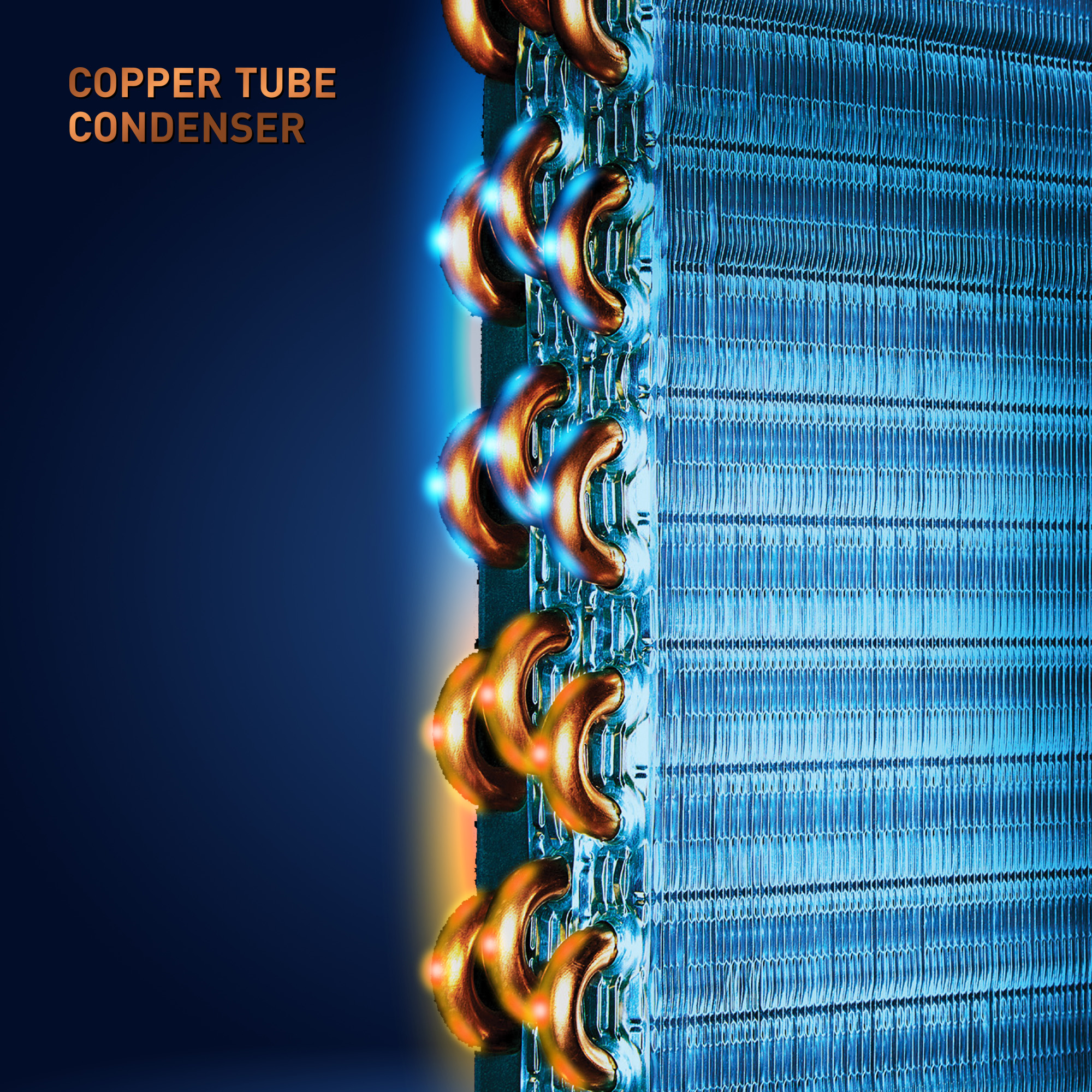 Better Heat Transfer with Copper Tube Condenser