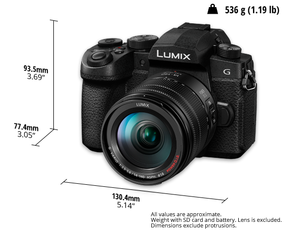LUMIX Digital Single Lens Mirrorless Camera Kit DC-G95ZOOM