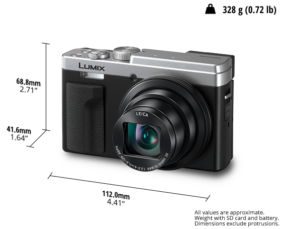 LUMIX Digital Camera DC-TZ95DGN-S