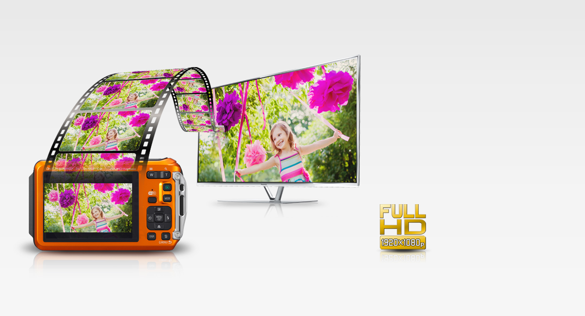 1920 x 1080 60p Full HD Video Recording