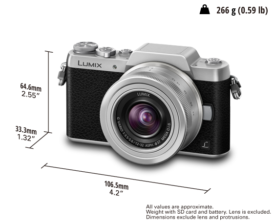 Lumix G Digital Camera: DMC-GF7KGN| Panasonic Australia