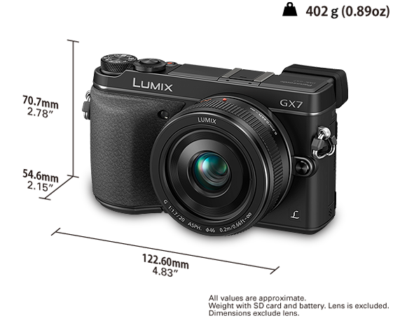 Lumix G Series Digital Camera -  DMC-GX7L25KIT