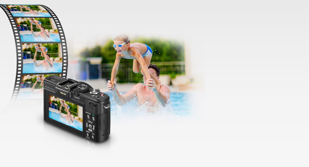 High-speed Videos in
MP4 Format