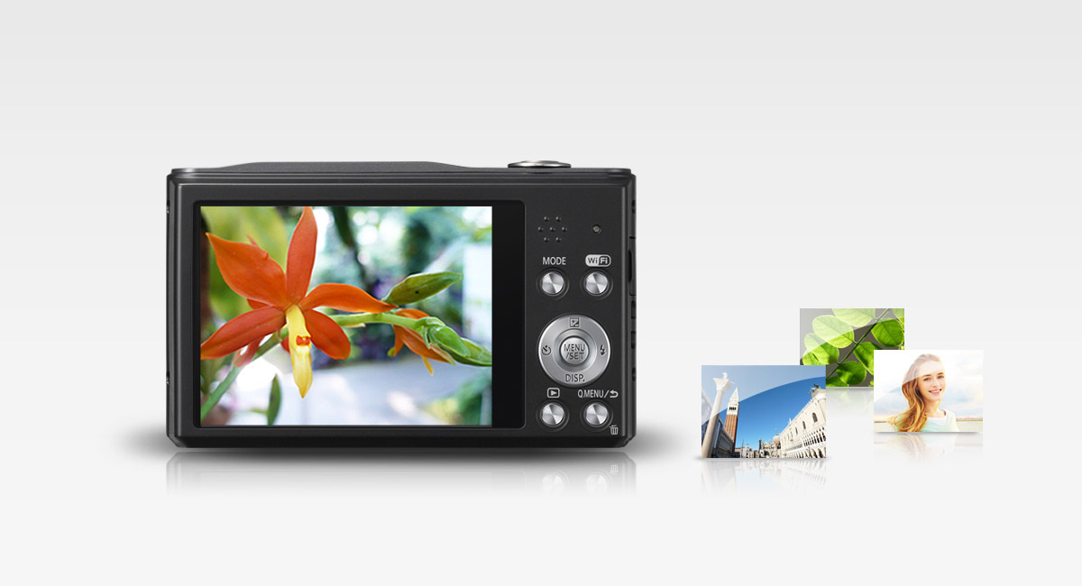 3.0-inch 460K-dot Intelligent LCD